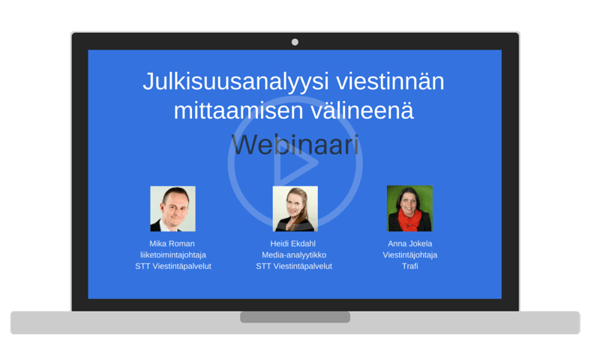 Julkisuusanalyysi viestinnän mittaamisen välineenä Julkisuusanalyysi viestinnän mittaamisen välineenä